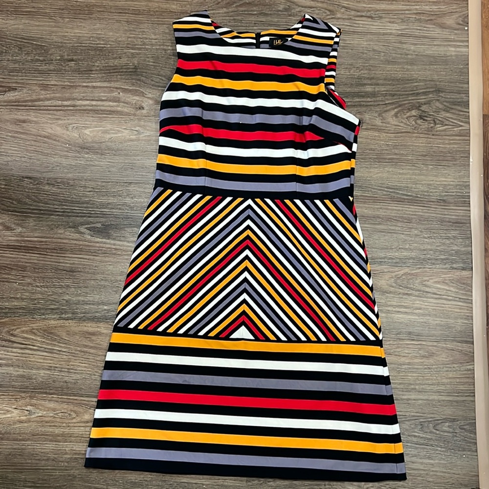 ILE multicolored dress/ 12
